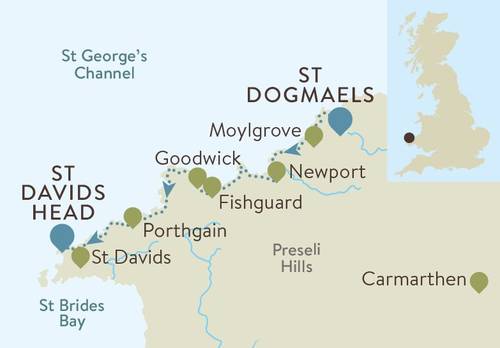 Pembrokeshire Coast Map