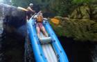 Kayaking, Plitvice Lakes, Croatia. Credit: Michael Rawsterne (client)