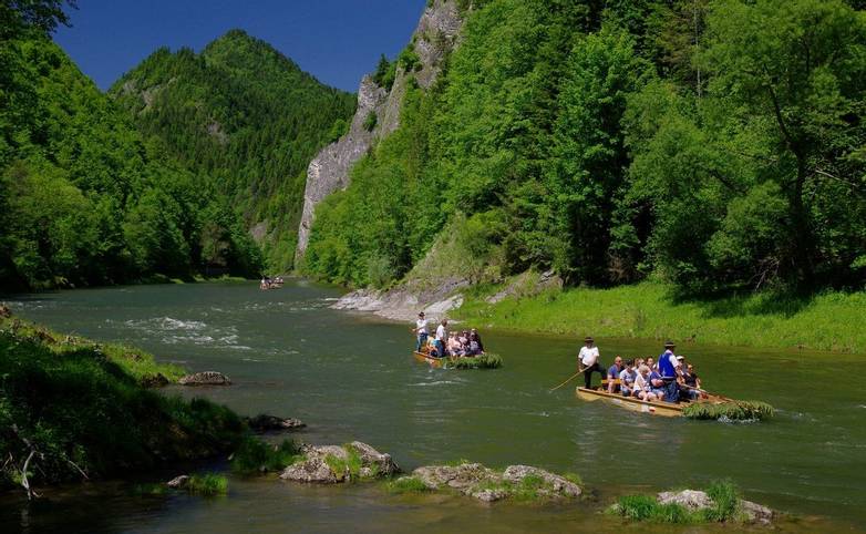 SLOVAKIA Dunajec river rafting Pieniny National Park.JPG