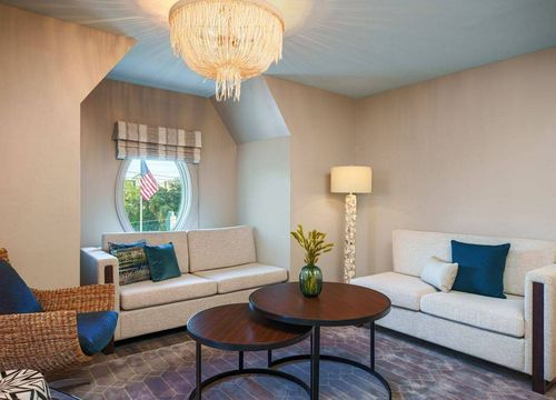Renaissance St. Augustine Historic Downtown Hotel suite living area.jpg