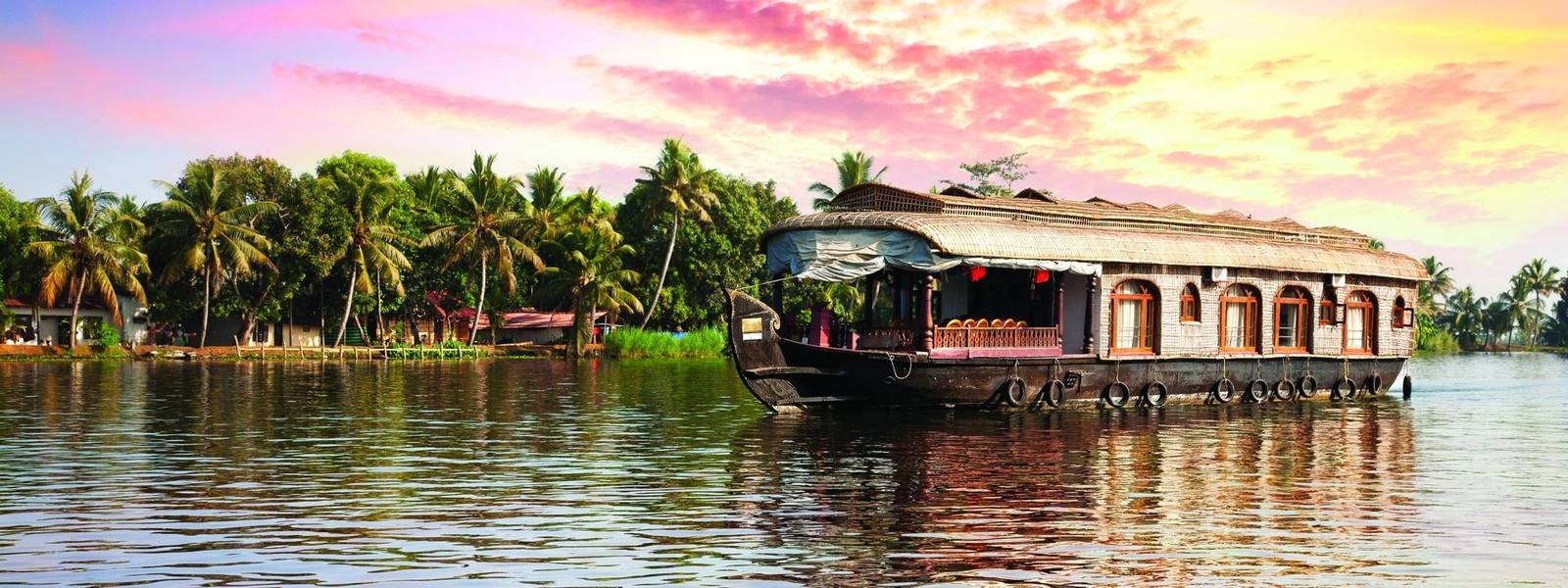 House boat in backwaters