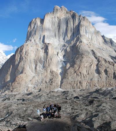 TMC Group in front of Trango Towers