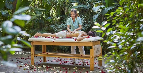 Relaxing massage at Forte Village