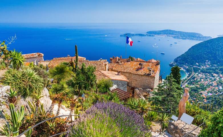 French Riviera. The Medieval Village of Eze.