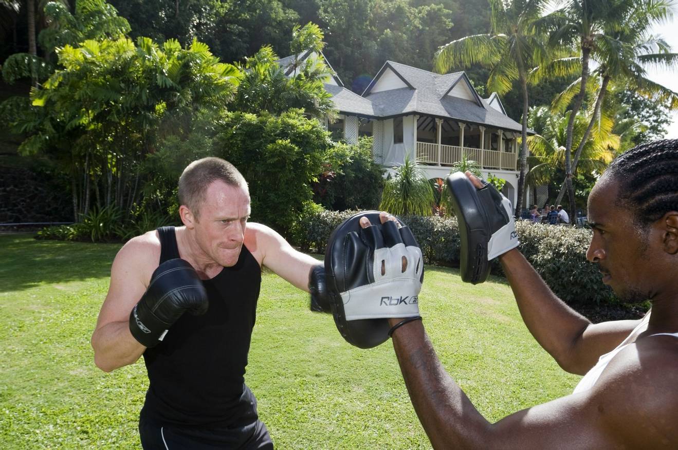 Boxing at The BodyHoliday in St Lucia