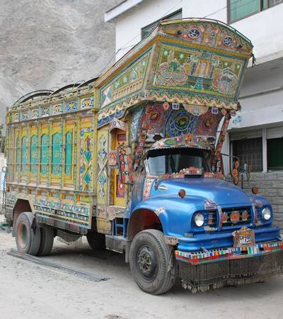 Karakoram Highway truck