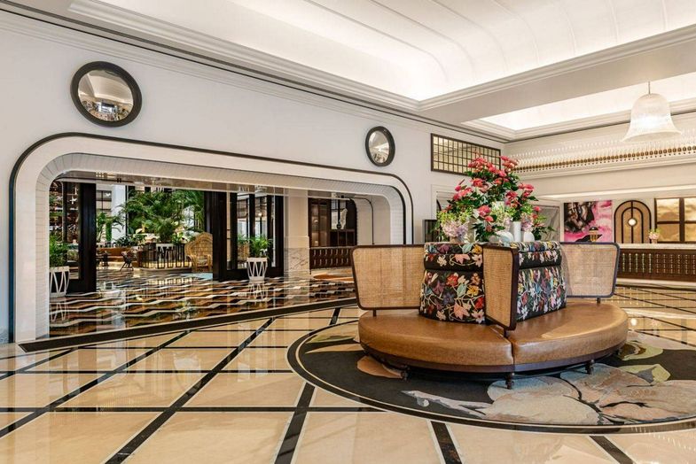 Westin Mina Seyahi Beach Resort main entrance.jpg