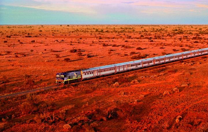 Great Southern Rail Indian Pacific train journey by helicopter Sydney to Perth September/October 2007 Great Southern Rail Indian Pacific train journey by helicopter Sydney to Perth September/October 2007