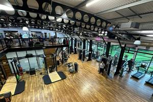 elevation health club view down