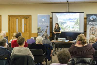 Sara Frost at our Chester presentation evening Image