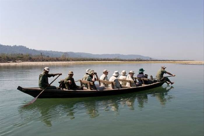 Canoe ride in Chitwan National Park (Paul Stanbury)