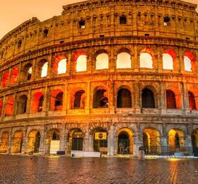 Savour a day at leisure to explore the historic city of Rome