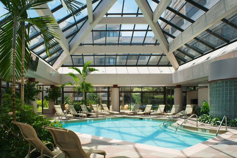 Hilton Beachfront Resort & Spa Hilton Head Island indoor pool.jpg