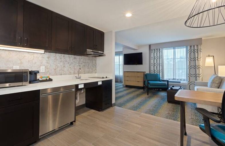 Homewood Suites by Hilton St. Augustine San Sebastian kitchen + breakfast nook.jpg