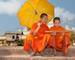 Buddhistische Mönche Asien