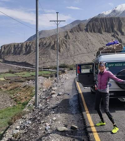 Drive from Kagbeni to Samar in Upper Mustang