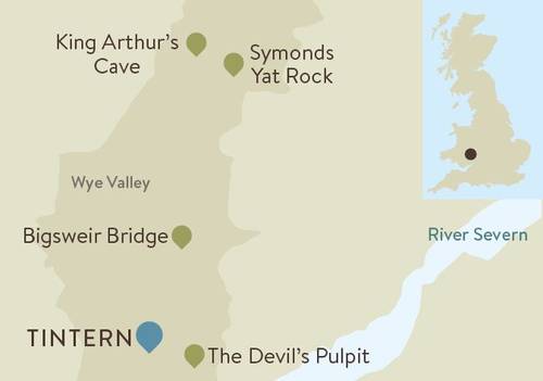 Best of the Wye Valley Map