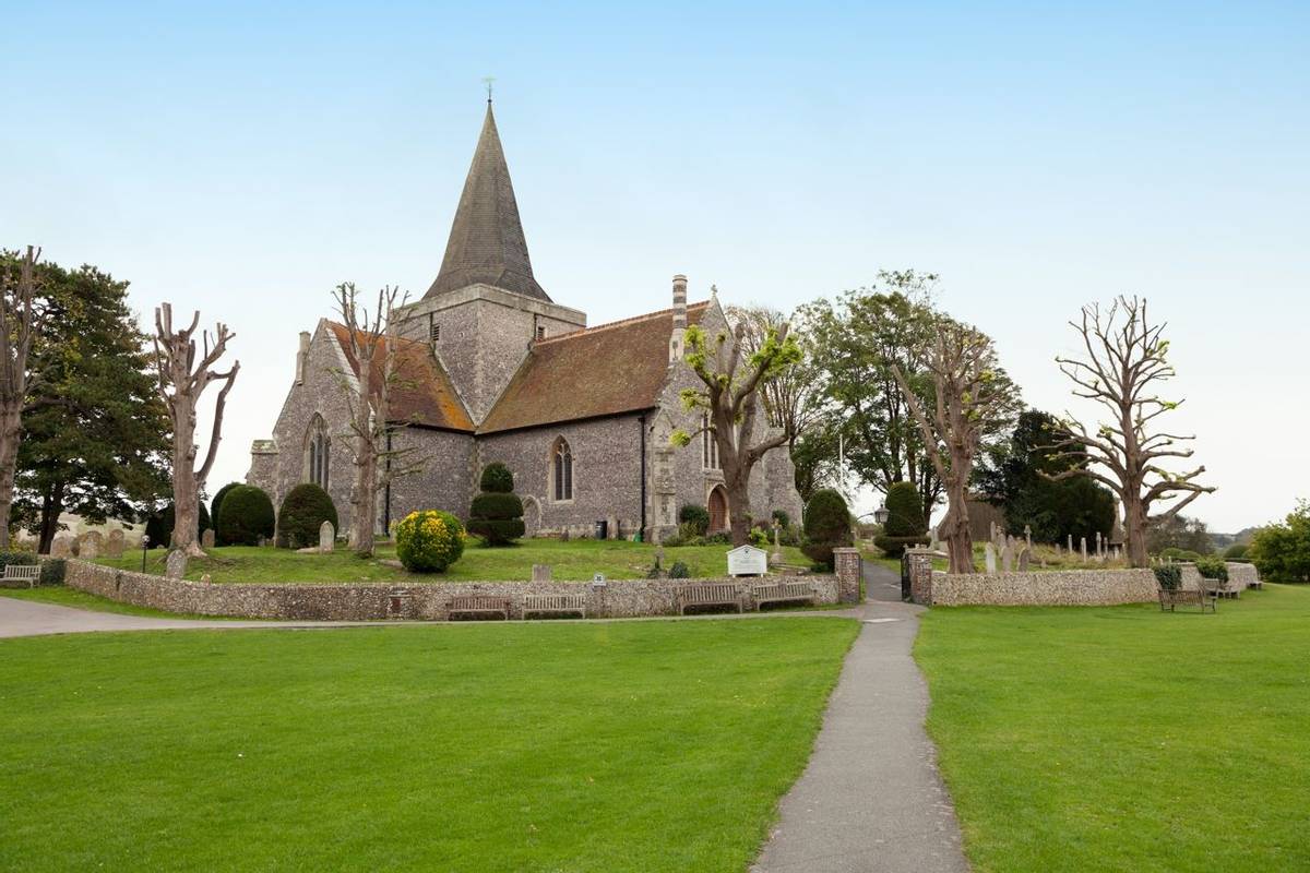 St. Andrew's Church in Alfriston, England