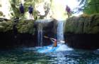 Kayaking, Plitvice Lakes, Croatia. Credit: Michael Rawsterne (client)