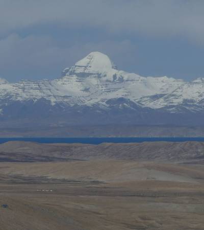 Mount Kailash viewpoint on border between Nepal and China