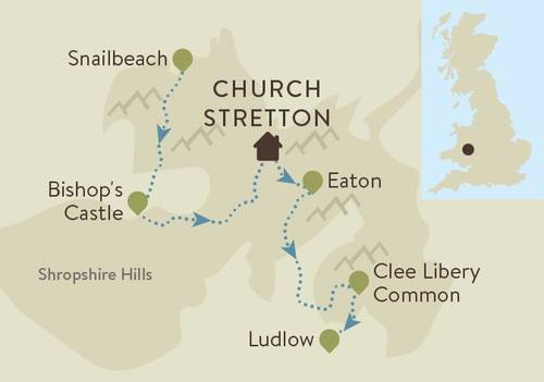 A Shropshire Way Map