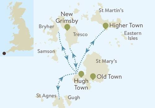 Isles of Scilly Guided Island Hopping Holiday - HF Holidays