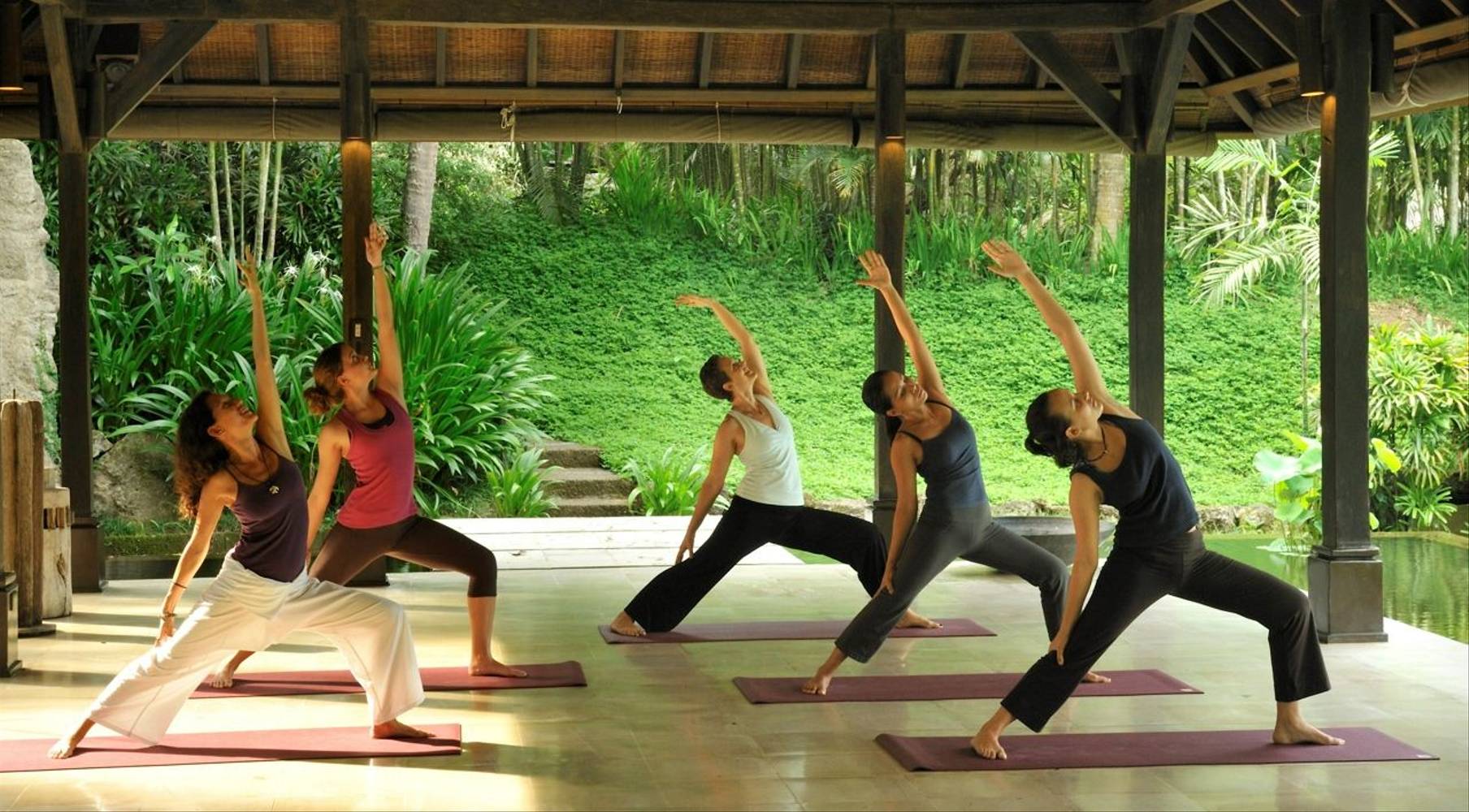 De-stress with restorative yoga at The Farm