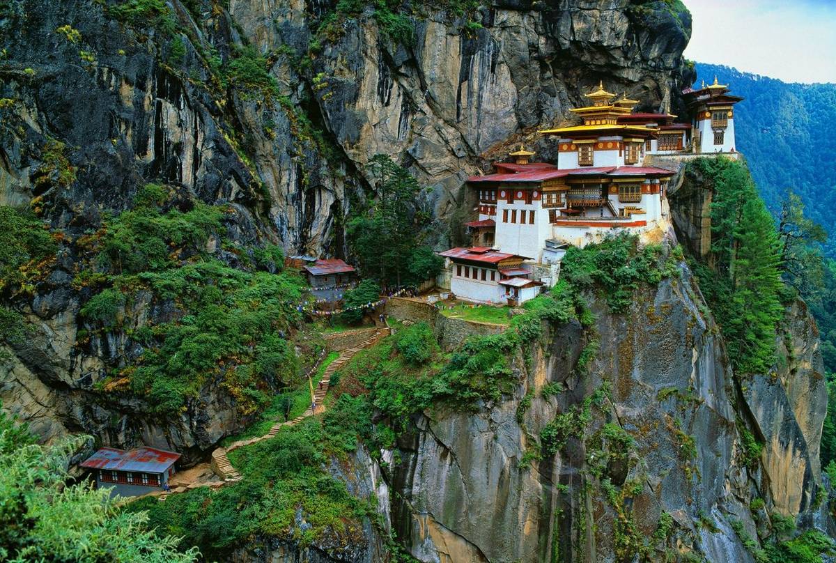 Tiger Nest Monastery Bhutan Shutterstock 143634871