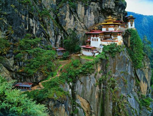 Tiger Nest Monastery Bhutan Shutterstock 143634871