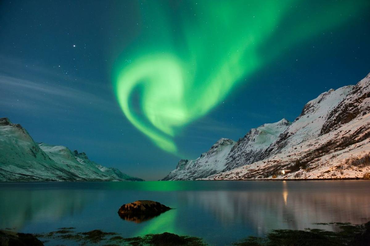 Northern Lights, Norway. Shutterstock 134218658