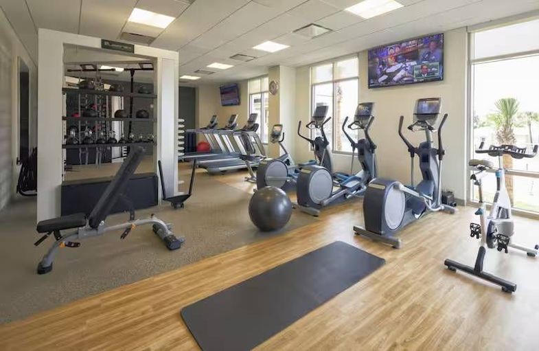 Embassy Suites by Hilton St. Augustine Beach Oceanfront Resort fitness center.jpg