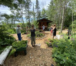 Northern Edge Algonquin training garden