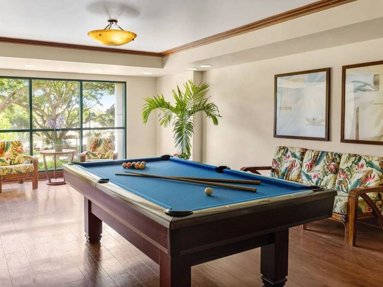 Marriott's Ko Olina Beach Club lounge pool table.jpg