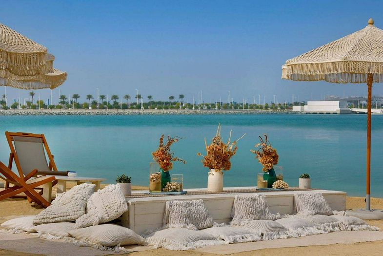 Westin Mina Seyahi Beach Resort sand bar.jpg