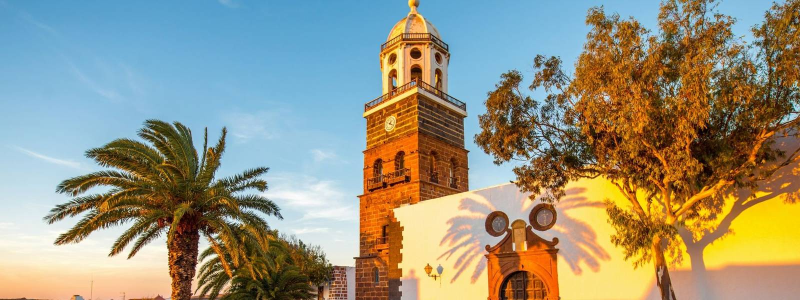 Teguise village on Lanzarote island