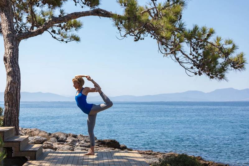 Yoga by the sea in Turkey