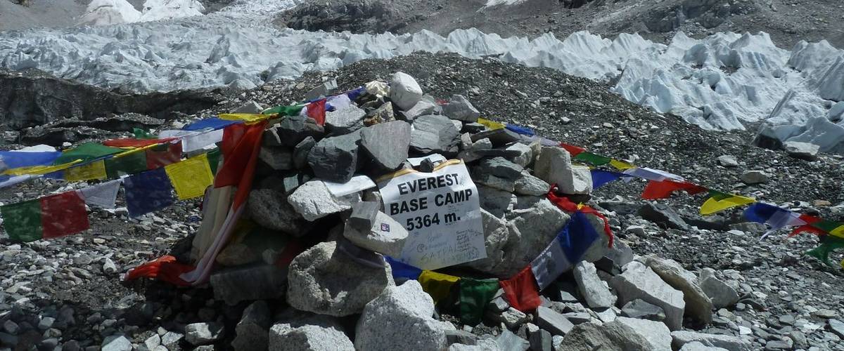 Everest Base Camp at 5,300m