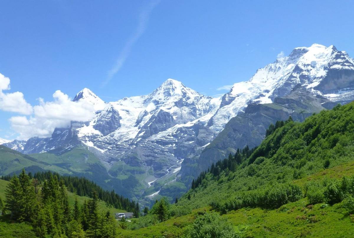 View from the Mountain View Trail, Murren (Kerrie Porteous)