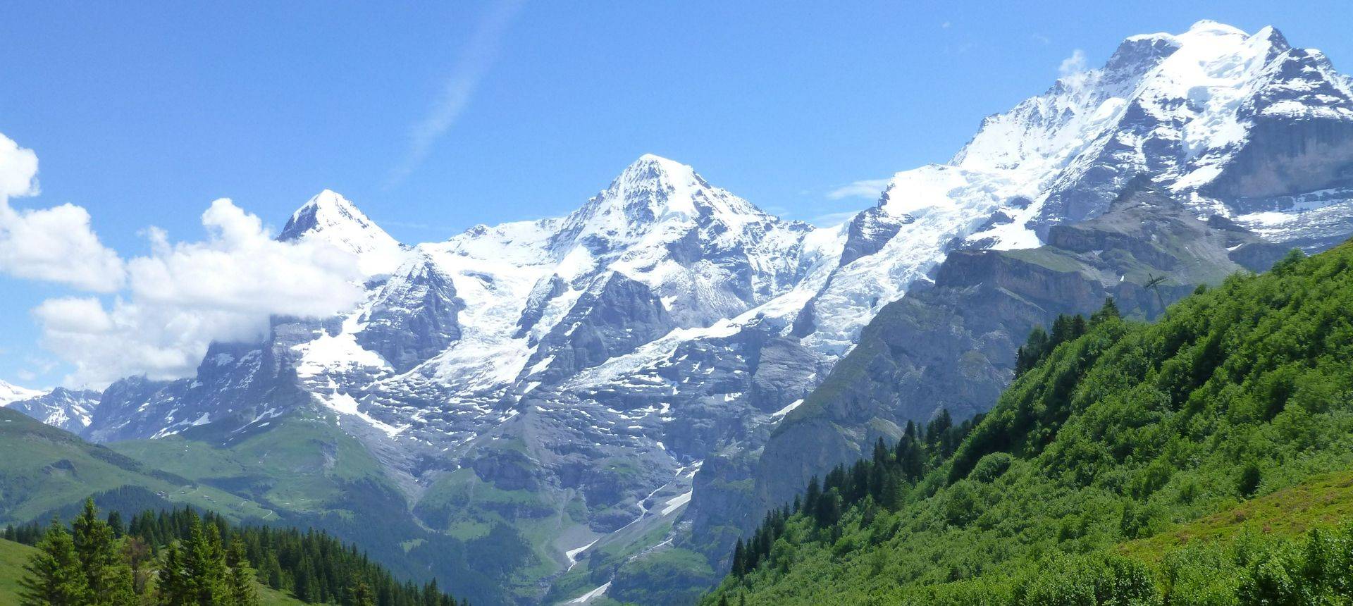 View from the Mountain View Trail, Murren (Kerrie Porteous)