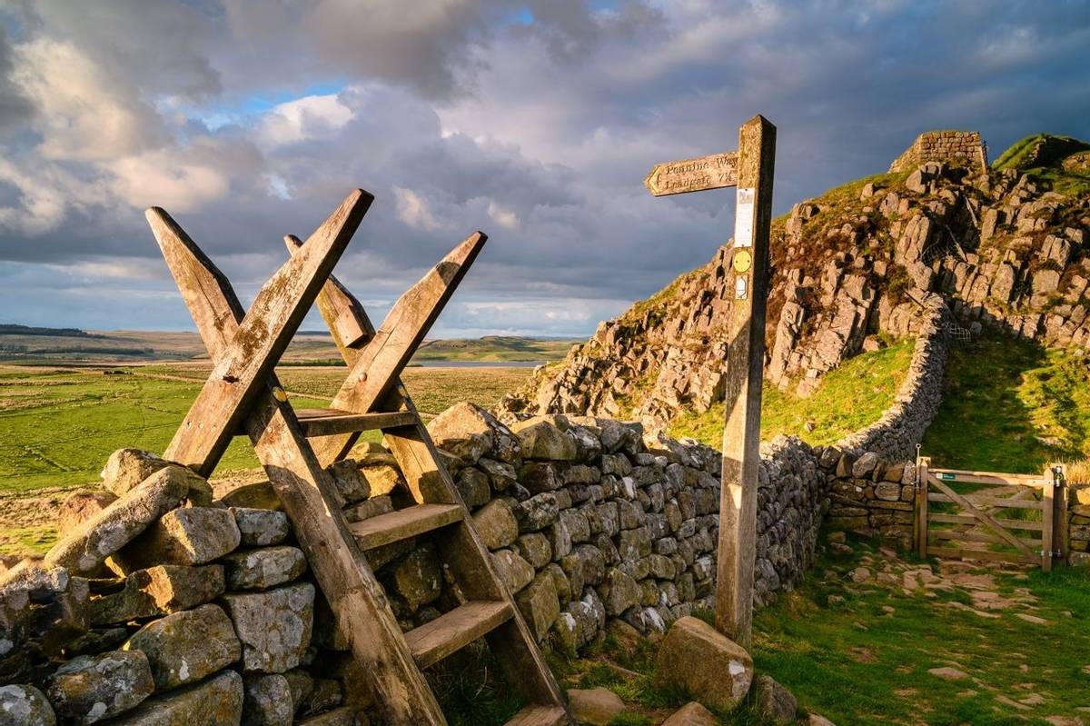 Hadrian's Wall is a UNESCO World Heritage Site in the beautiful Northumberland National Park. popular with walkers along the…