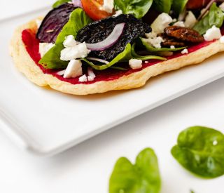 The Retreat Costa Rica_GratitudeLoungeCafe_Roasted herbed beet and goat cheese flatbread.jpg