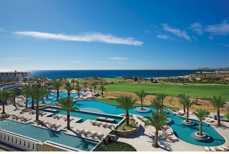 Secrets Puerto Los Cabos Resort Pool & Golf.JPG