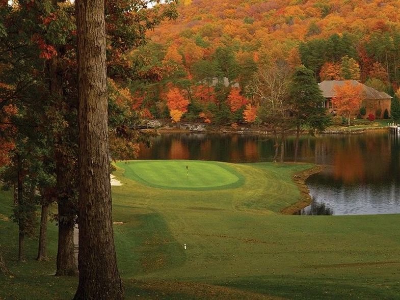 Club Wyndham Resort At Fairfield Glade golf course fall