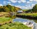 The picturesque village of Gweek located at the head of the Helford River Cornwall England UK Europe