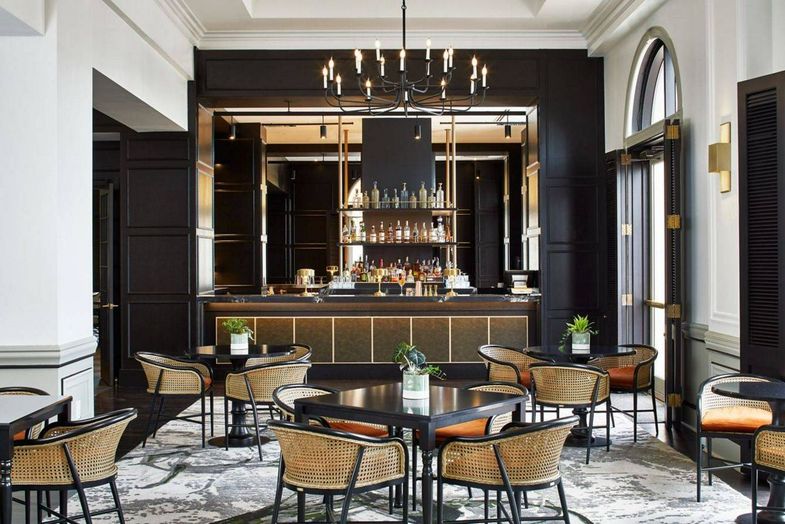 The Westin Savannah Harbor Golf Resort & Spa lobby bar.jpg
