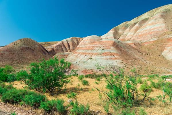 Candy Cane Mountains, Azerbaijan