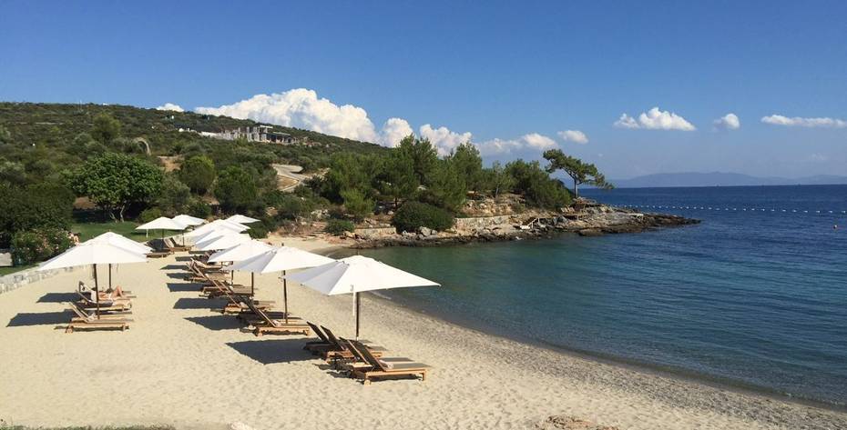 Nearby beach at Six Senses Kaplankaya