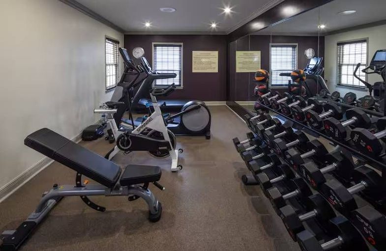 Hilton St. Augustine Historic Bayfront fitness room.jpg