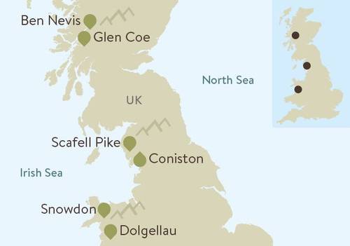 Three Peaks Plus Map