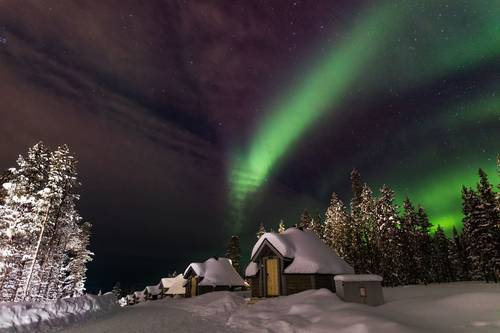 Saariselka Northern Lights Village Family Snow Holiday